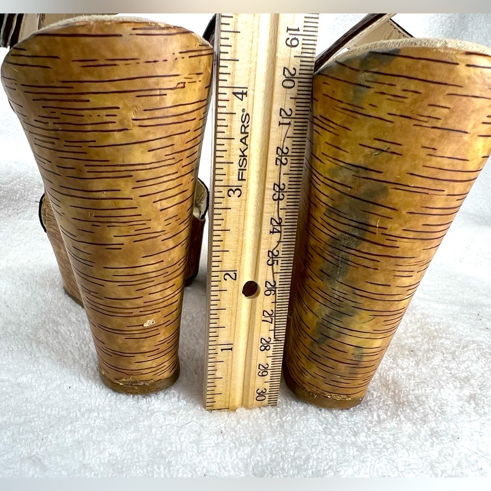 Company brown 4 + inch wedge - Picture 3 of 5